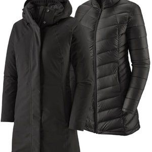 Patagonia Tres 3-in-1 Parka Water Wind Proof Down